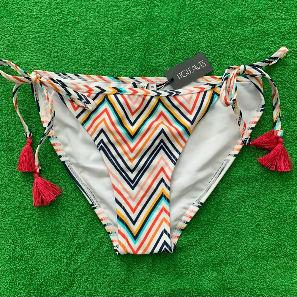 Chevron bikini bottom
